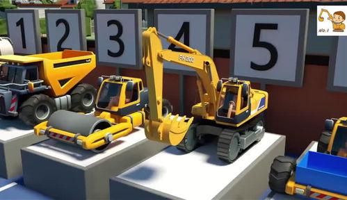 工程车儿歌视频大全集,欢声笑语中的成长记忆